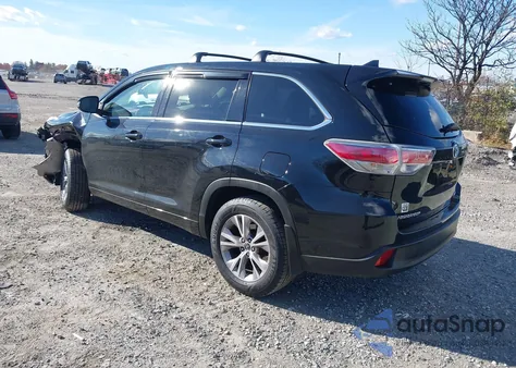 2016 Toyota Highlander Le Plus V6 from USA, damaged, VIN 5TDBKRFH7GS304972